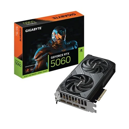 Gigabyte GeForce RTX 5060 WINDFORCE OC 8G 8GB GDDR7 Graphics Card