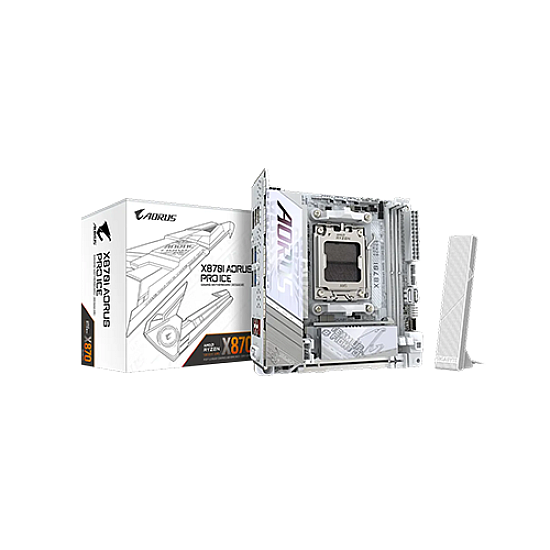 Gigabyte X870I AORUS PRO ICE DDR5 AMD AM5 ATX Motherboard