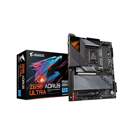GIGABYTE Z690 AORUS ULTRA DDR5 ATX 12TH GEN INTEL MOTHERBOARD