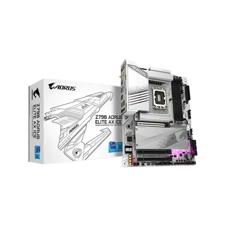 GIGABYTE Z790 AORUS ELITE AX ICE DDR5 ATX MOTHERBOARD