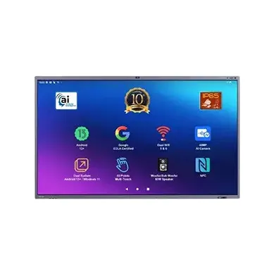 Horion 86M6APro 86" Interactive Flat Panel Display With 48MP WebCam & Microphone