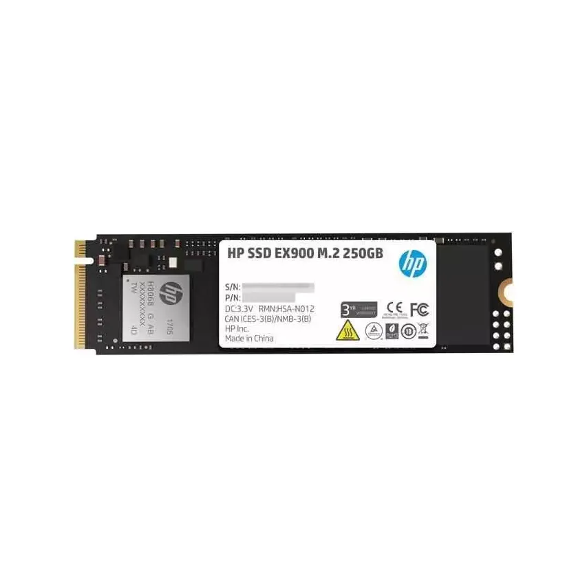 HP EX900 M.2 250GB PCIe NVMe SSD