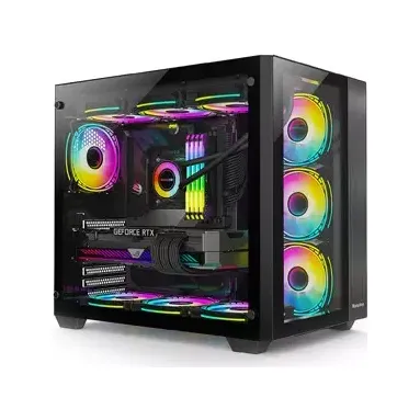 HuntKey S980 Tornado Mid-Tower ATX Gaming Case