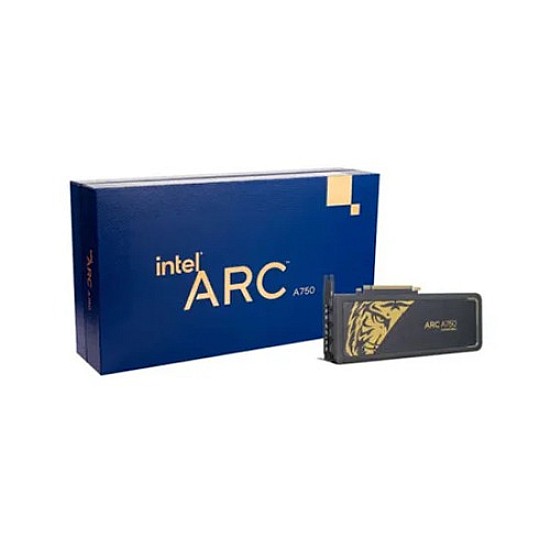 Intel Arc A750 Limited Tiger Gold Edition GDDR6 8GB Graphics Card
