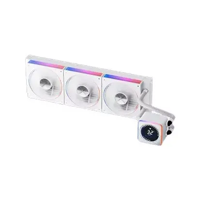 Jungle Leopard Astrobeat 360 Digital ARGB All In One Liquid CPU Cooler (White)