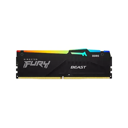 Kingston FURY Beast RGB 16GB 6800Mhz CL34 DDR5 Desktop RAM