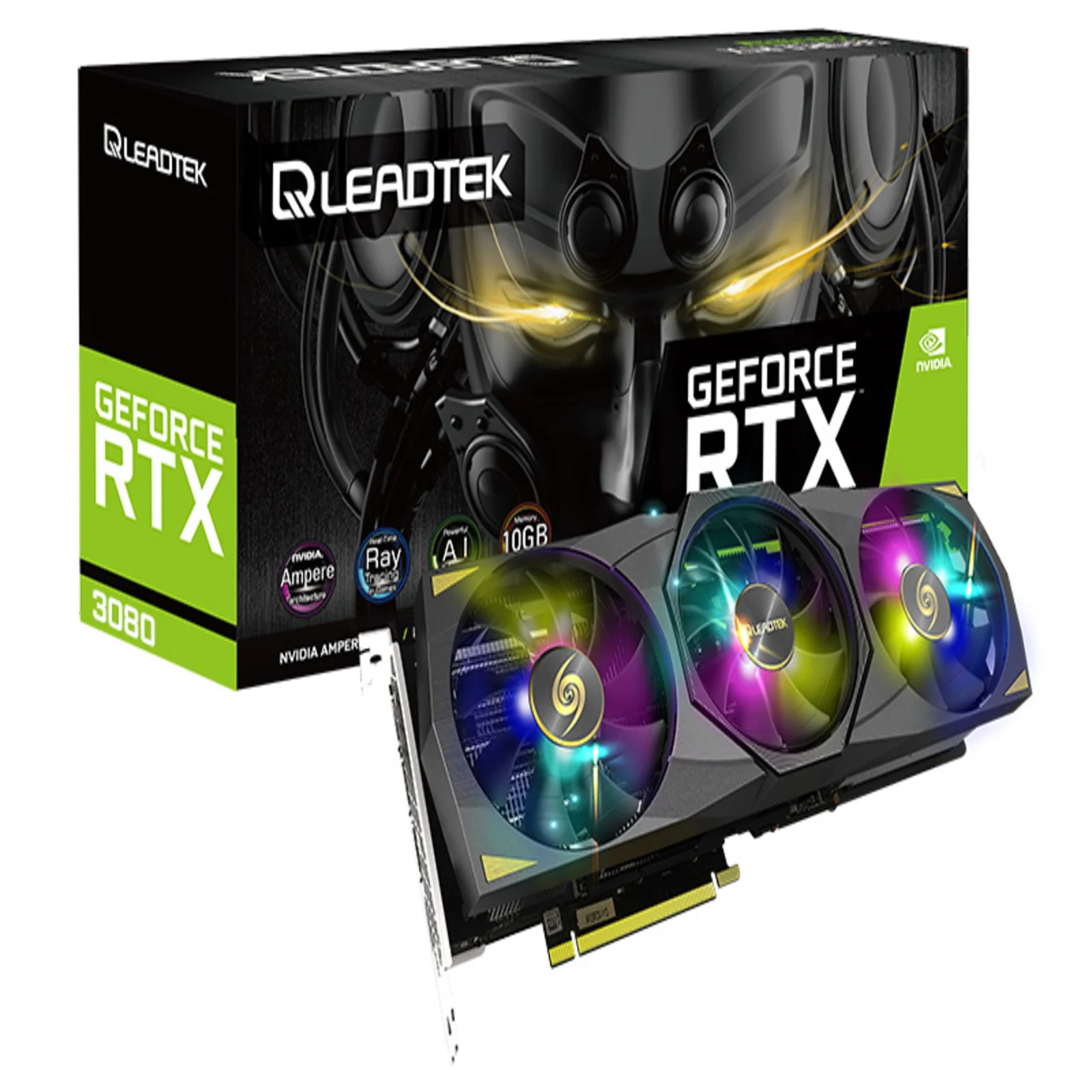 Leadtek WinFast RTX 3080 10GB GDDR6X HURRICANE Graphics...