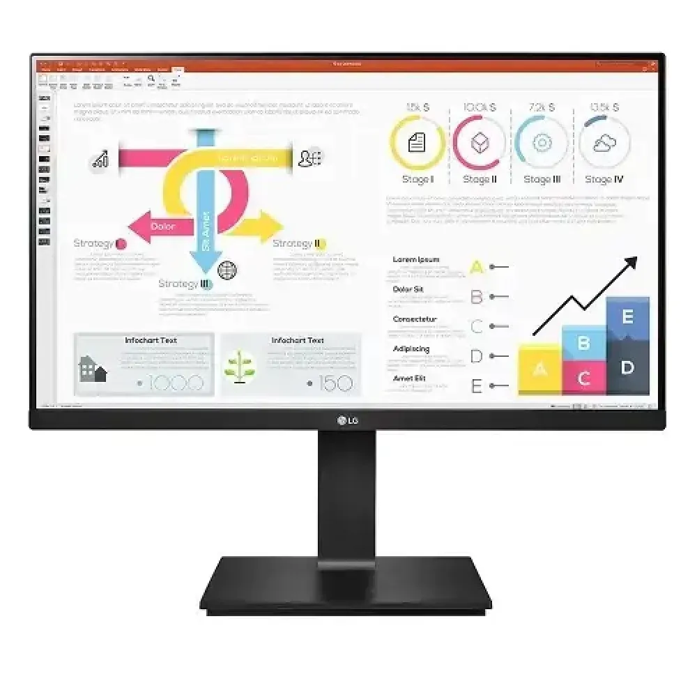 LG 24QP750-B 23.8 Inch QHD IPS Type-C Ganing Monitor
