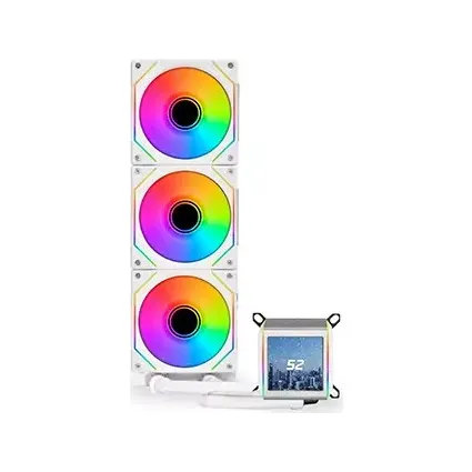Lian Li Galahad II LCD SL-INF 360mm ARGB AIO Liquid CPU Cooler (White)