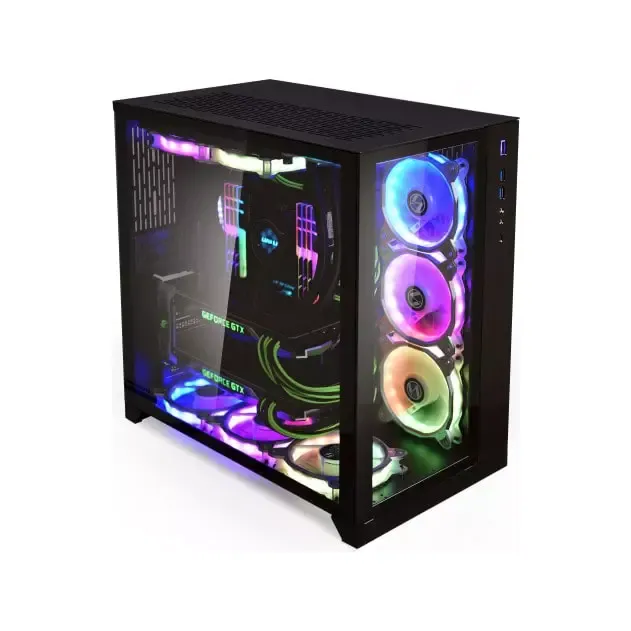 Lian Li O11D O11 Dynamic Razer Edition ATX Mid Tower Gaming Case (Black)