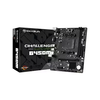 MAXSUN Challenger B450M AM4 M-ATXMotherboard