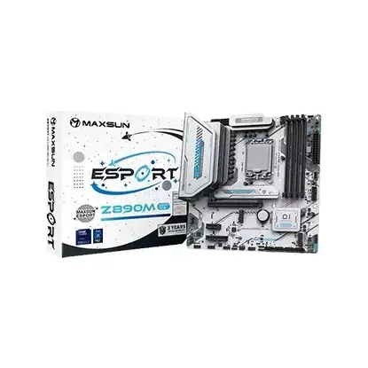 MAXSUN eSport Z890M WIFI ICE DDR5 Intel Z890 M-ATX Motherboard