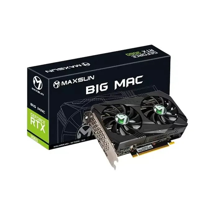 MAXSUN GeForce RTX 3060 12GB GDDR6 ITX Gaming Graphics Card