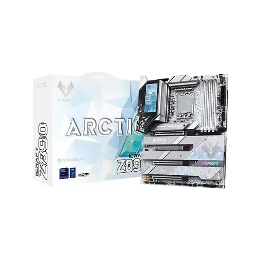 Maxsun iCraft Z890 Arctic Wi-Fi 7 DDR5 ATX Motherboard