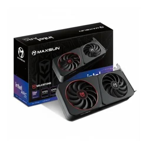 MAXSUN Intel ARC B580 Milestone 12GB GDDR6 Graphics Card