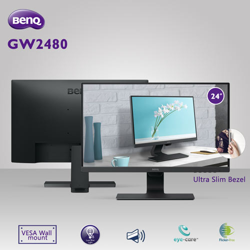 Monitor BenQ GW2480 24 inch Full HD Eye-Care Business I...