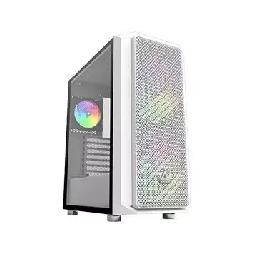 Montech AIR X Mid Tower ATX Gaming Desktop Case (White)