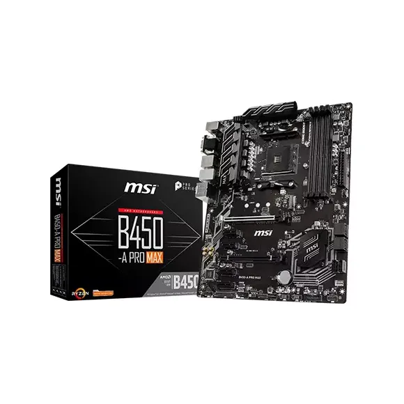 MSI B450-A PRO MAX AMD GAMING MOTHERBOARD