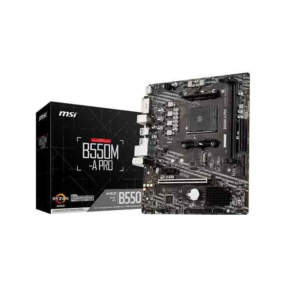 MSI B550M-A PRO AM4 Micro ATX Motherboard