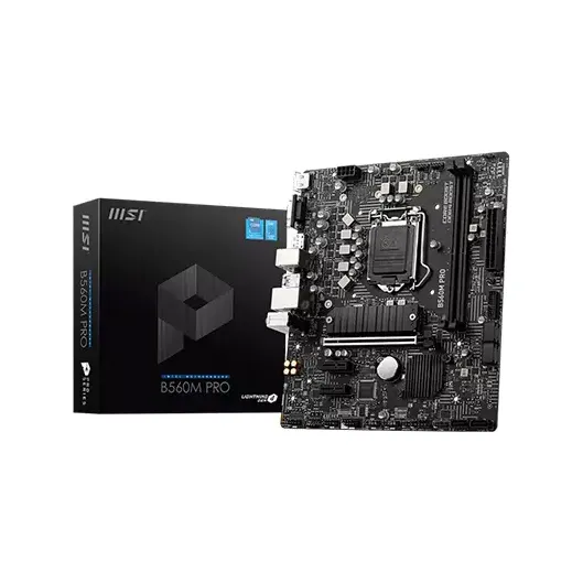 MSI B560M PRO 10th and 11th Gen Micro ATX Motherboard