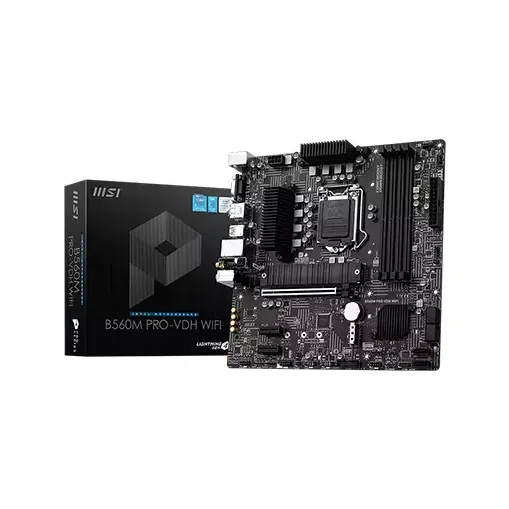 MSI B560M PRO-VDH WIFI 10th and 11th Gen Micro ATX Motherboard