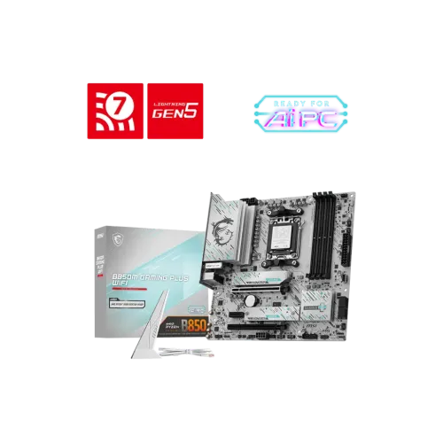 MSI B850M GAMING PLUS WIFI7 AM5 mATX Motherboard