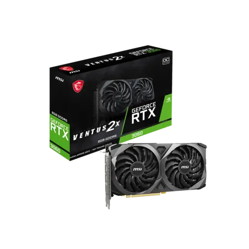 MSI GeForce RTX 3060 VENTUS 2X OC 8GB Graphics Card