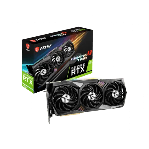 MSI GEFORCE RTX 3090 GAMING X TRIO 24GB GRAPHICS CARD