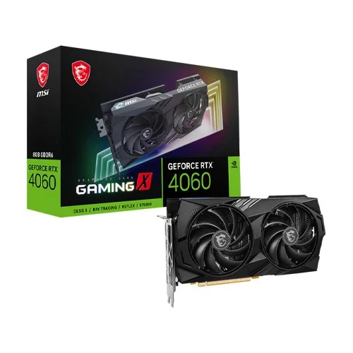 MSI GeForce RTX 4060 GAMING X 8G GDDR6 Graphics Card