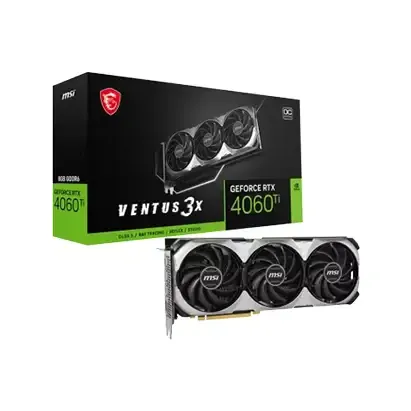 MSI GeForce RTX 4060 Ti VENTUS 3X 8G OC GDDR6 Graphics Card