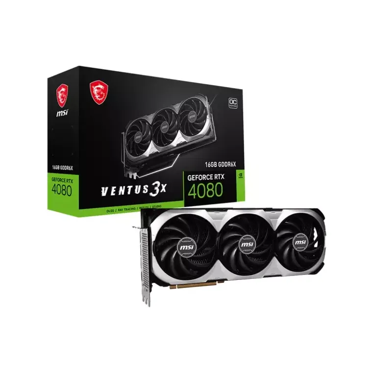 MSI GEFORCE RTX 4080 VENTUS 3X OC 16GB GRAPHICS CARD
