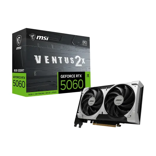 MSI GeForce RTX 5060 8G VENTUS 2X OC V1 GDDR7 Graphics Card