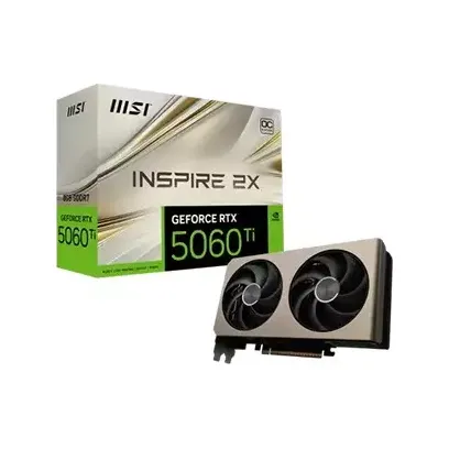 MSI GeForce RTX 5060 Ti 8G INSPIRE 2X OC GDDR7 Graphics Card
