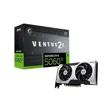 MSI GeForce RTX 5060 Ti 8G VENTUS 2X PLUS 8GB GDDR7 Graphics Card