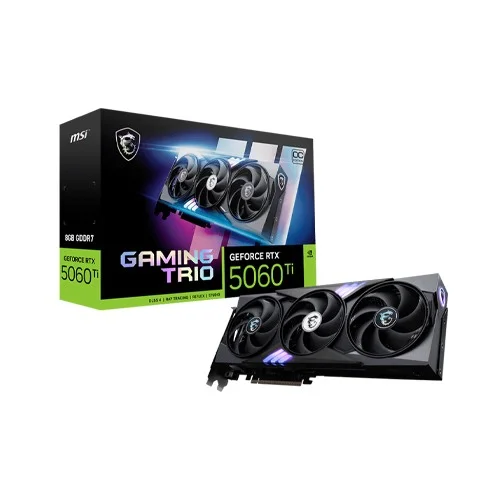 MSI GeForce RTX 5060 Ti 8GB GAMING TRIO OC Graphics Card