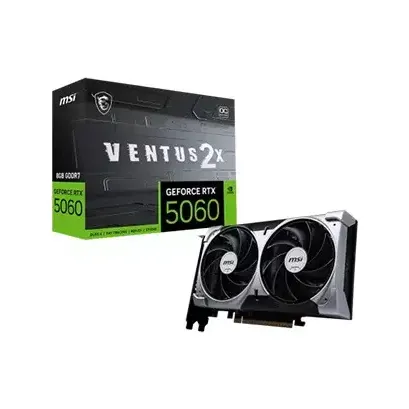 MSI GeForce RTX 5060 VENTUS 2X OC 8GB GDDR7 Graphics Card