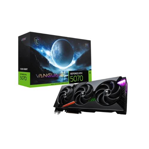 MSI GeForce RTX 5070 12G VANGUARD SOC 12GB GDDR7 Graphics Card
