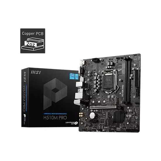 MSI H510M PRO 11th Gen Motherboard