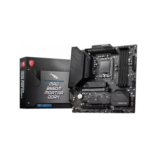 MSI MAG B660M MORTAR DDR4 12th Gen Micro-ATX Motherboard