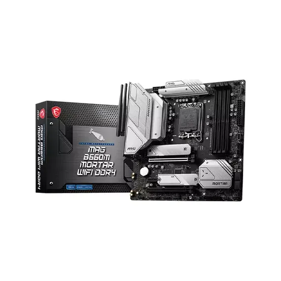 MSI MAG B660M MORTAR WIFI DDR4 INTEL 12TH GEN MOTHERBOARD