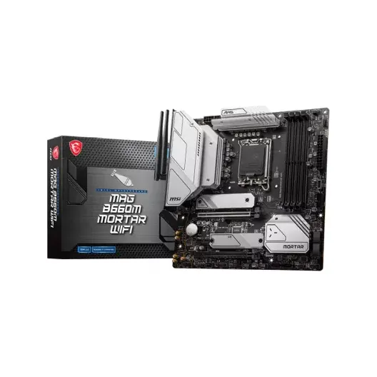 MSI MAG B660M MORTAR WiFi DDR5 12th Gen Micro-ATX Motherboard