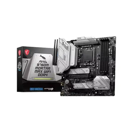 MSI MAG B760M MORTAR MAX WIFI DDR4 12TH/13TH GEN MOTHERBOARD