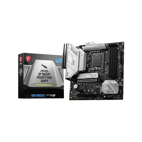 MSI MAG B760M MORTAR WIFI DDR5 12TH/13TH GEN MOTHERBOARD