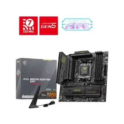 MSI MAG B850M MORTAR WIFI AM5 mATX DDR5 AMD Motherboard
