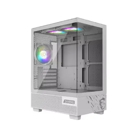 Msi MAG PANO 110R PZ ATX Mid Tower Gaming Case (White)