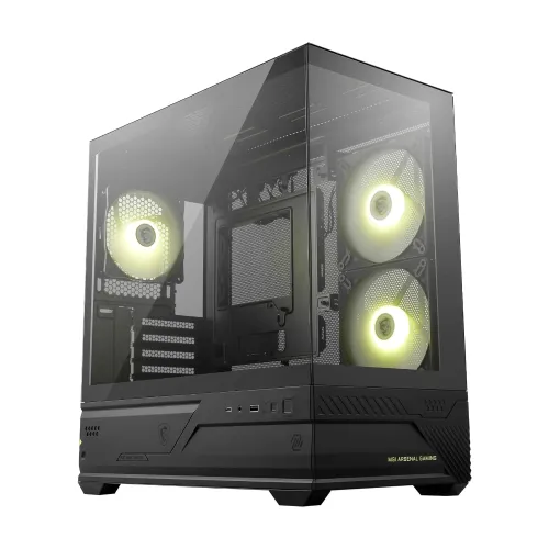 MSI MAG PANO M110R ARGB mATX Mini Tower Gaming Casing