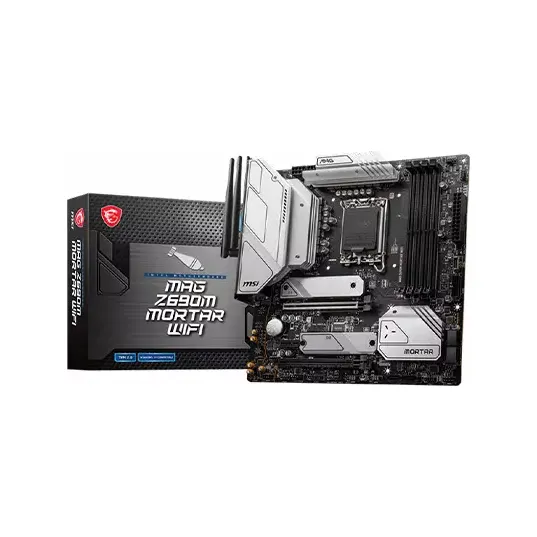 MSI MAG Z690M MORTAR WIFI 12TH GEN INTEL MOTHERBOARD