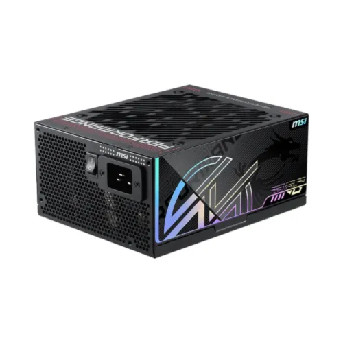MSI MPG Ai1300TS PCIE5 1300W 80 Plus Titanium Fully Modular ATX Power Supply