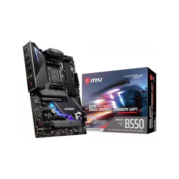 MSI MPG B550 GAMING CARBON WIFI MOTHERBOARD