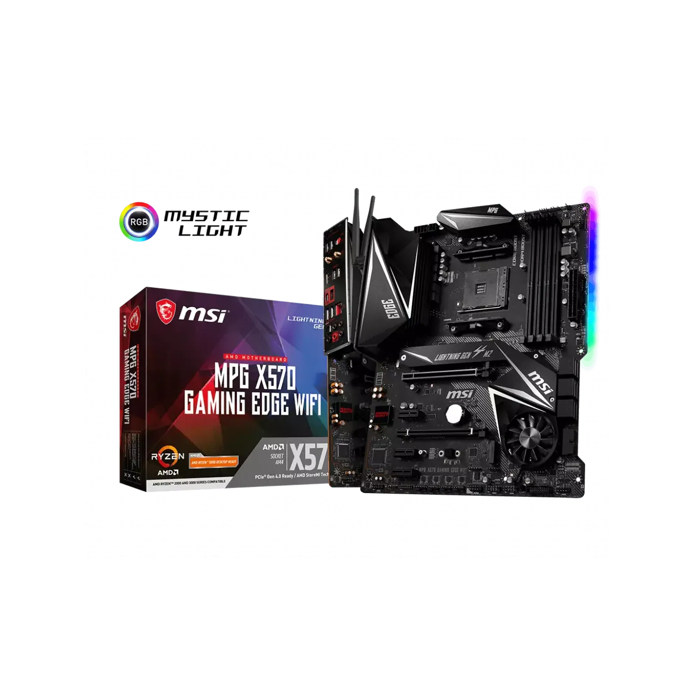 MSI MPG X570 GAMING EDGE WIFI MOTHERBOARD